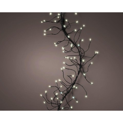 LUCI GRAPPOLO 1440 LED FILO NERO L.900